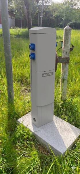borne électrique après